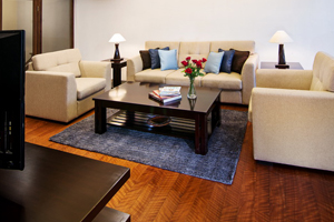 The Tivoli Sofa Set mixes modern design with a touch of classic with the tufted back cushions. 
<br>Available in a 3 seater, 2 seater, and Single seater.